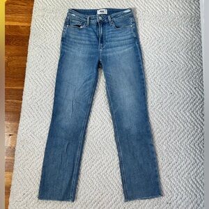 Paige Cindy Raw Hem Jeans